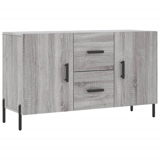 vidaXL Sideboard Grey Sonoma 100x36x60 cm Engineered Wood