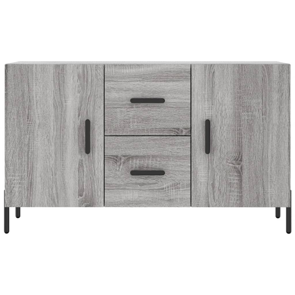 vidaXL Sideboard Grey Sonoma 100x36x60 cm Engineered Wood