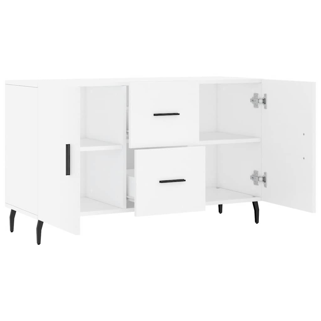 vidaXL Sideboard White 100x36x60 cm Engineered Wood