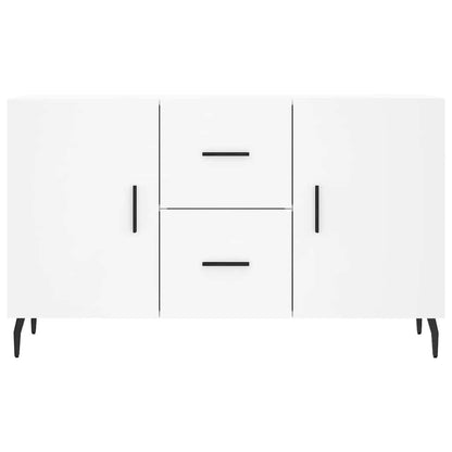 vidaXL Sideboard | White | Engineered wood | 100 cm | Sideboard | Rectangular