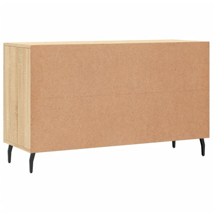 vidaXL Sideboard | Sonoma Oak | Engineered wood, Metal | Medium | Doors