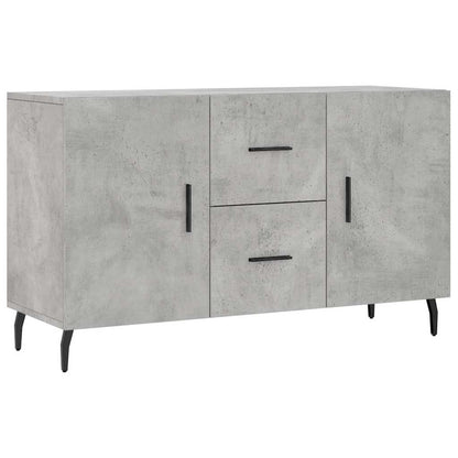 vidaXL Sideboard Concrete Grey 100x36x60 cm Engineered Wood