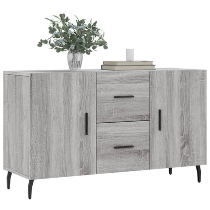vidaXL Sideboard | Grey Sonoma | Engineered wood, Metal | 100 x 36 x 60 cm