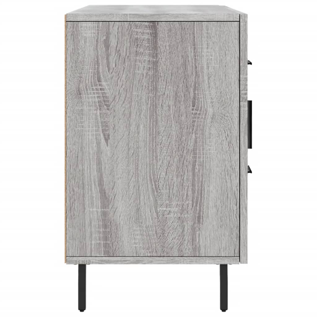 vidaXL Sideboard | Grey Sonoma | Engineered wood, Metal | 100 x 36 x 60 cm