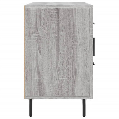 vidaXL Sideboard | Grey Sonoma | Engineered wood, Metal | 100 x 36 x 60 cm