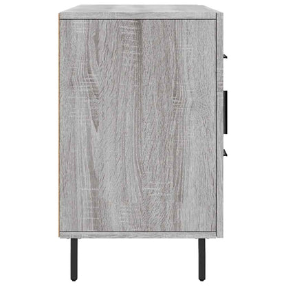 vidaXL Sideboard Grey Sonoma 100x36x60 cm Engineered Wood