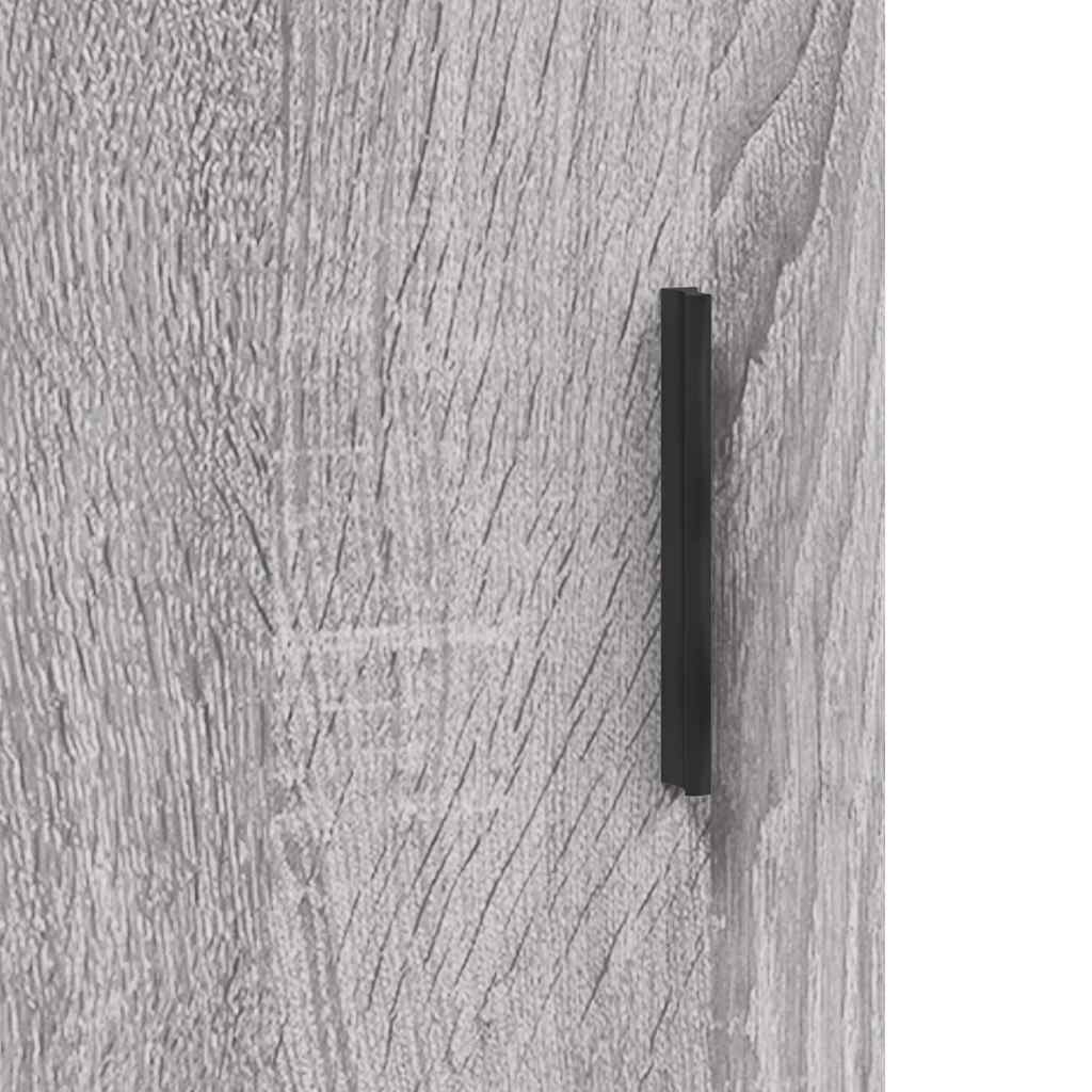 vidaXL Sideboard Grey Sonoma 100x36x60 cm Engineered Wood