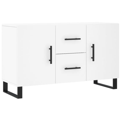 vidaXL Sideboard | White | Engineered wood, metal | 100 cm | Sideboard