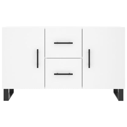 vidaXL Sideboard | White | Engineered wood, metal | 100 cm | Sideboard