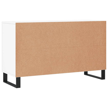 vidaXL Sideboard | White | Engineered wood, metal | 100 cm | Sideboard