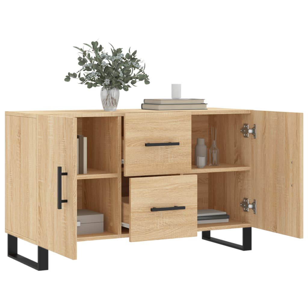 vidaXL Sideboard | Sonoma Oak | Engineered Wood | Medium | Sideboard