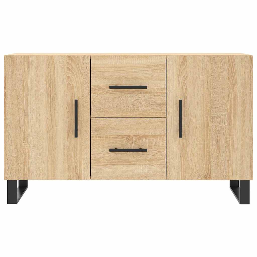 vidaXL Sideboard Sonoma Oak 100x36x60 cm Engineered Wood