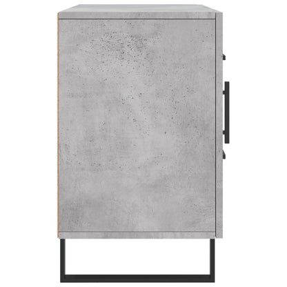 vidaXL Sideboard | Concrete Grey | Engineered wood, Metal | 100cm x 36cm x 60cm