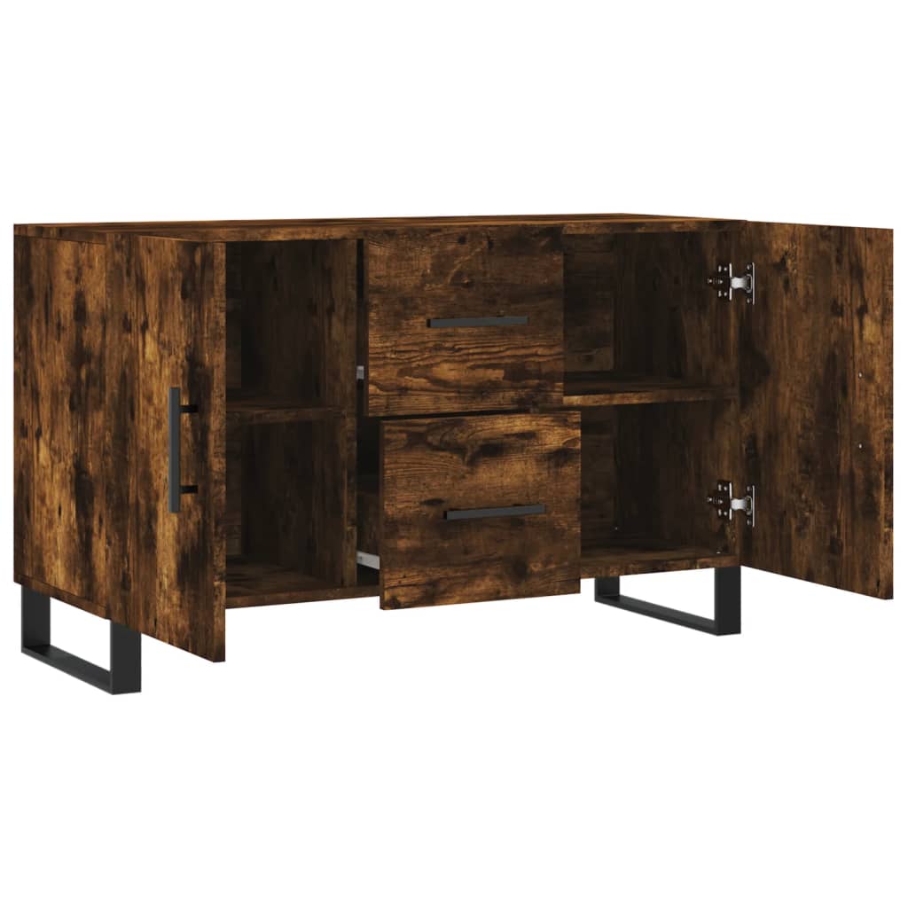 vidaXL Sideboard | Smoked Oak | Engineered wood | Medium | Sideboard