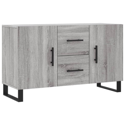 vidaXL Sideboard | Grey sonoma | Engineered wood, metal | Medium | Sideboard