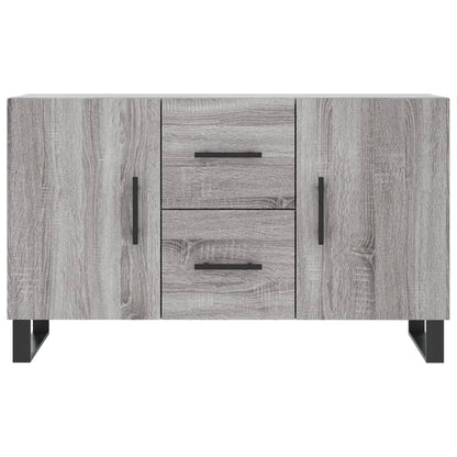 vidaXL Sideboard | Grey sonoma | Engineered wood, metal | Medium | Sideboard
