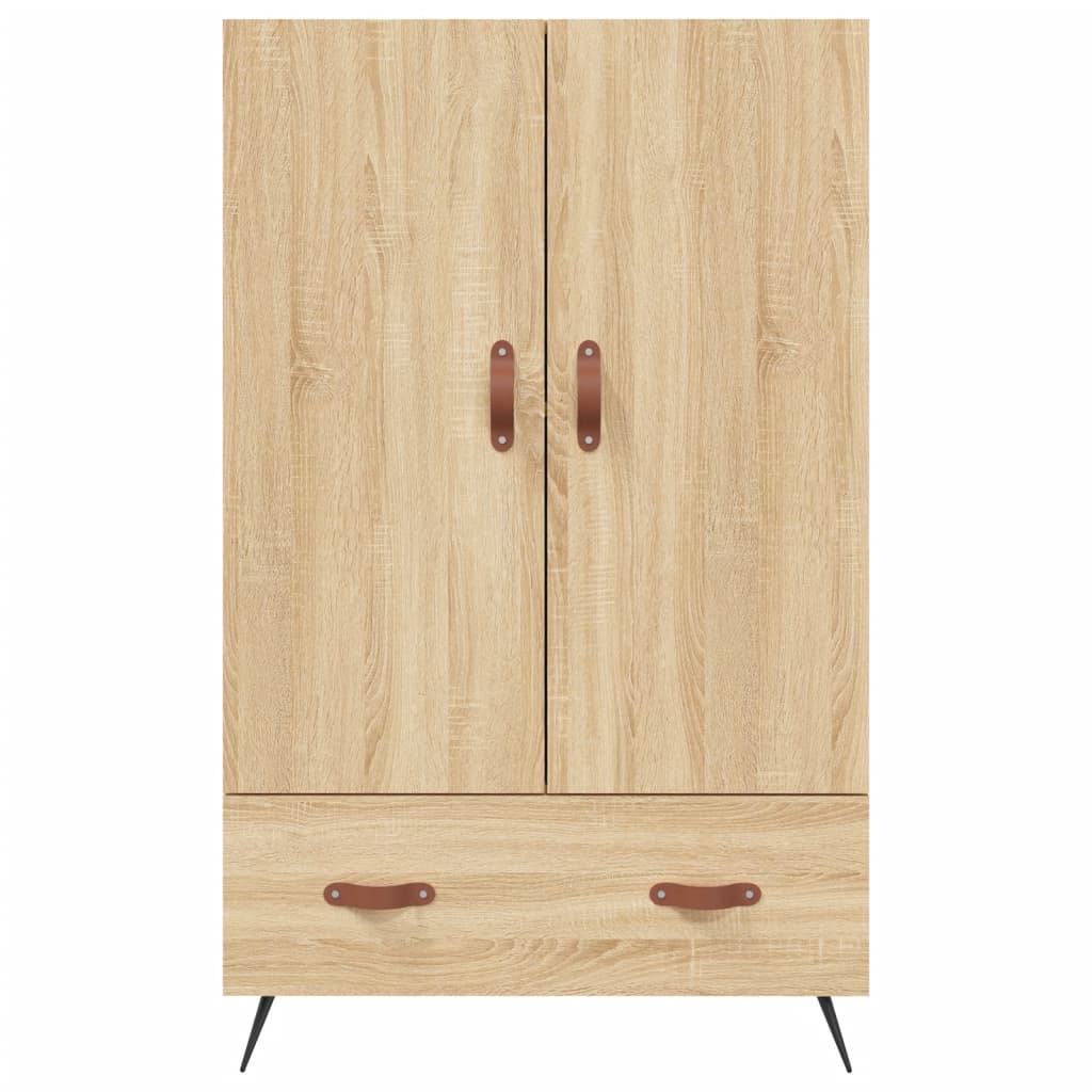 vidaXL Highboard Sonoma Oak 69.5x31x115 cm Engineered Wood