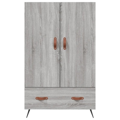 vidaXL Highboard Grey Sonoma 69.5x31x115 cm Engineered Wood