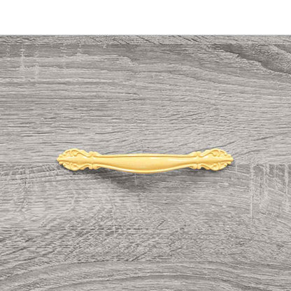 vidaXL Highboard Grey Sonoma 69.5x31x115 cm Engineered Wood