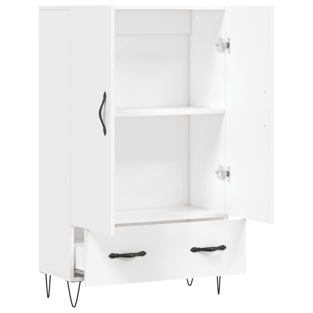 vidaXL Highboard White 69.5x31x115 cm Engineered Wood