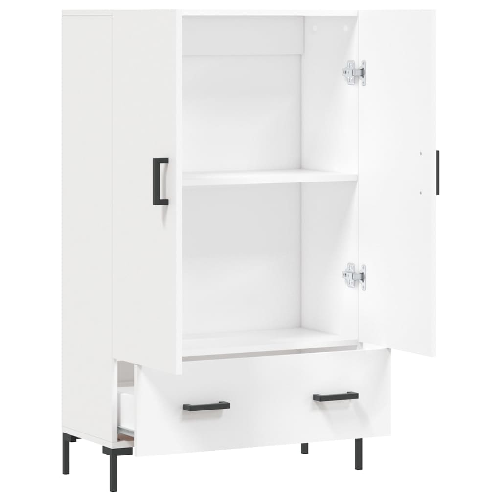 vidaXL Highboard White 69.5x31x115 cm Engineered Wood