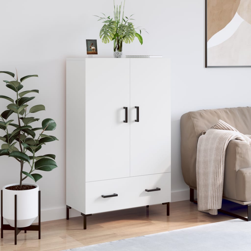vidaXL Highboard White 69.5x31x115 cm Engineered Wood