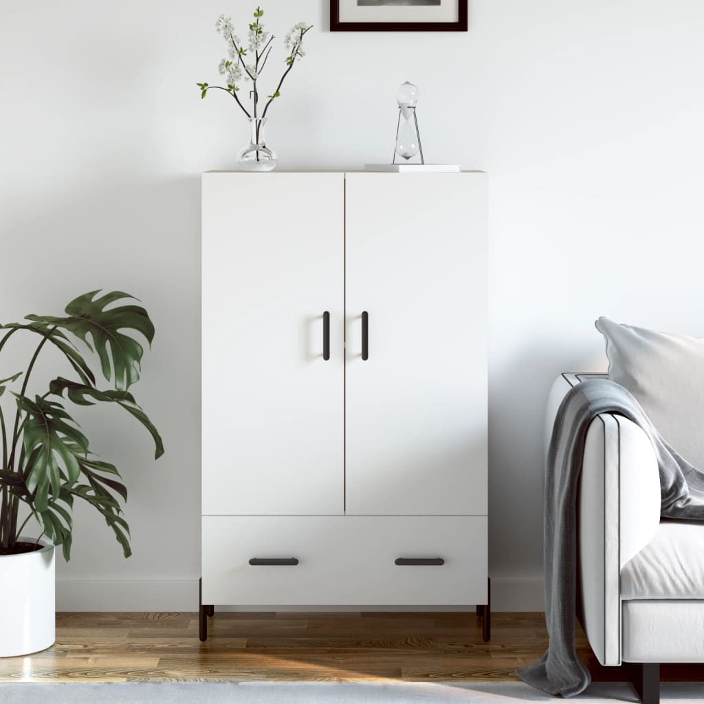 vidaXL Highboard White 69,5x31x115 cm Engineered Wood