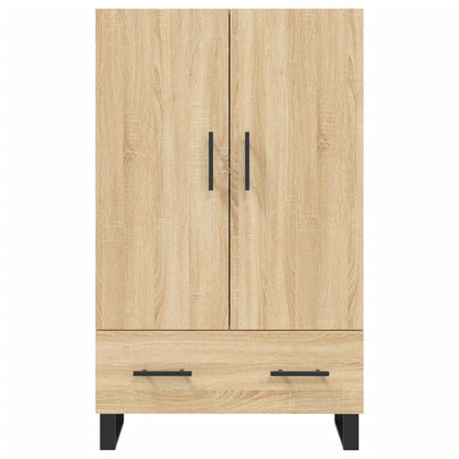 vidaXL Highboard Sonoma Oak 69.5x31x115 cm Engineered Wood