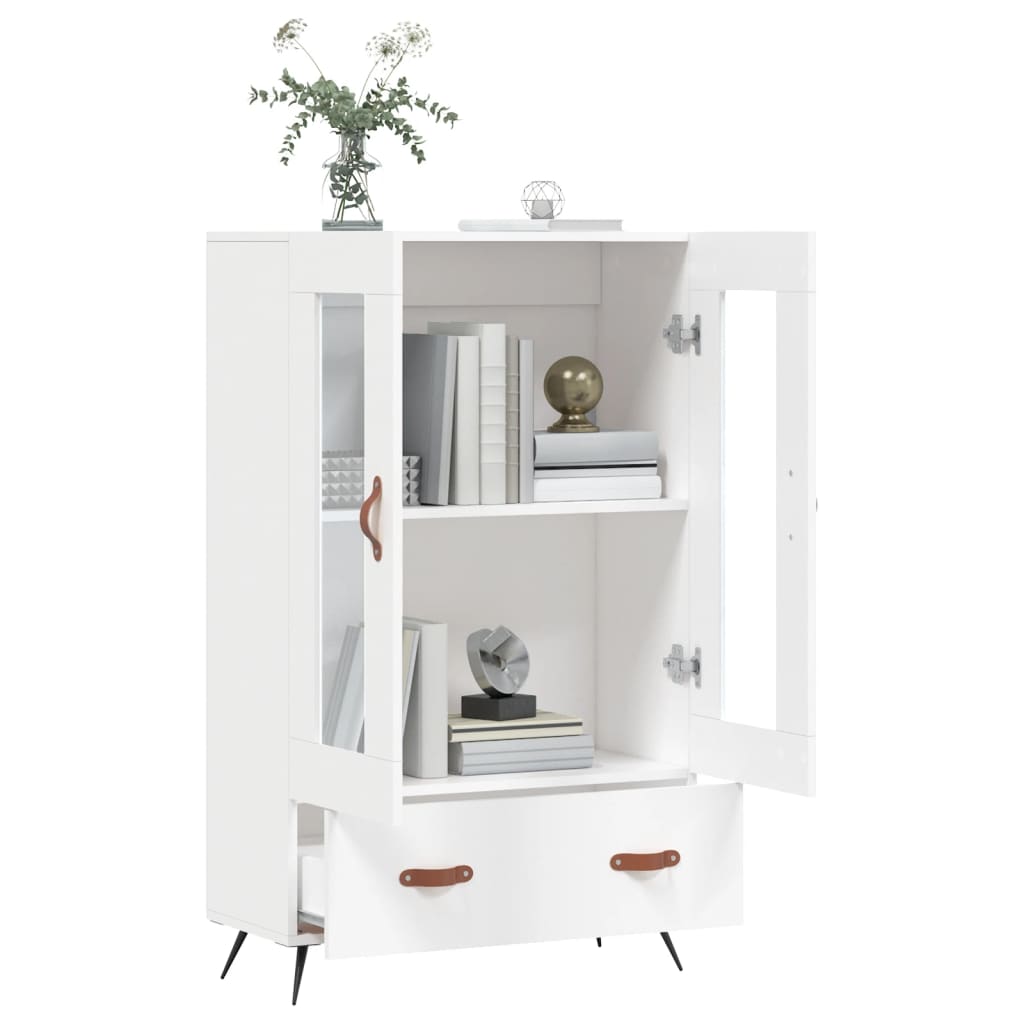 vidaXL Highboard White 69,5x31x115 cm Engineered Wood
