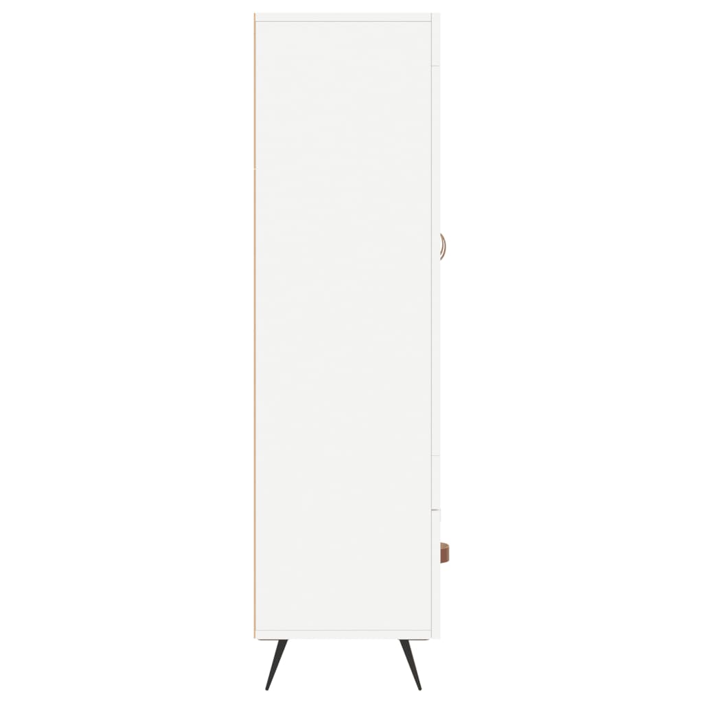 vidaXL Highboard White 69,5x31x115 cm Engineered Wood
