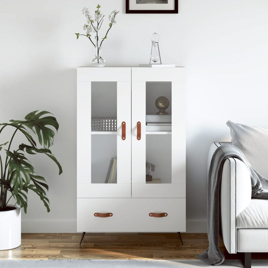 vidaXL Highboard White 69,5x31x115 cm Engineered Wood