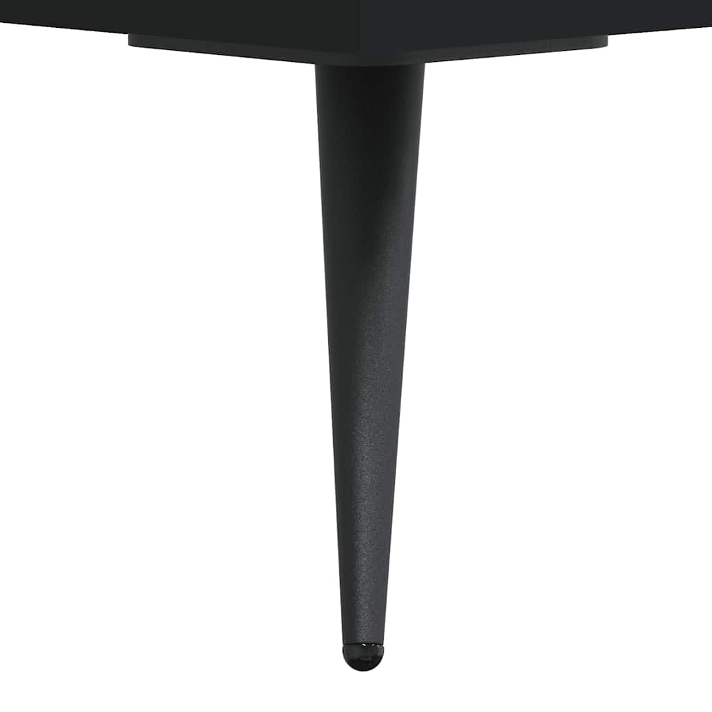 vidaXL Highboard Black 69,5x31x115 cm Engineered Wood