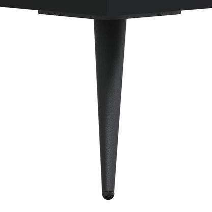 vidaXL Highboard Black 69,5x31x115 cm Engineered Wood