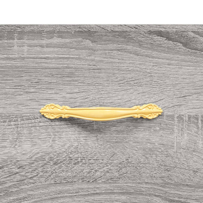 vidaXL Highboard Grey Sonoma 69,5x31x115 cm Engineered Wood