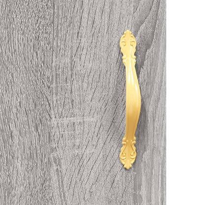 vidaXL Highboard Grey Sonoma 69,5x31x115 cm Engineered Wood