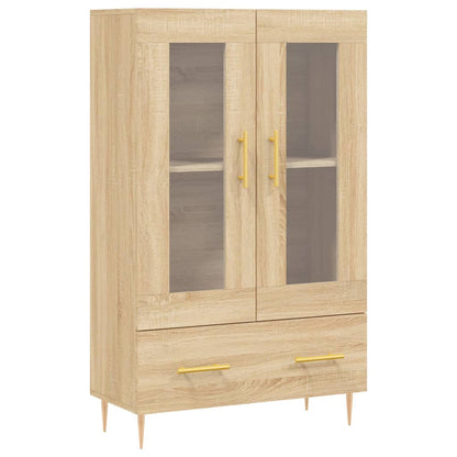 vidaXL Highboard Sonoma Oak 69,5x31x115 cm Engineered Wood