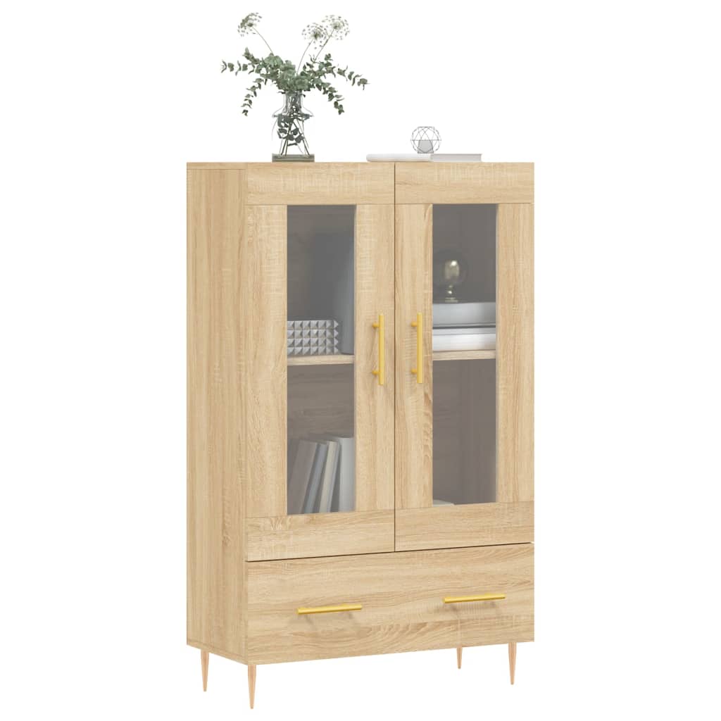 vidaXL Highboard Sonoma Oak 69,5x31x115 cm Engineered Wood