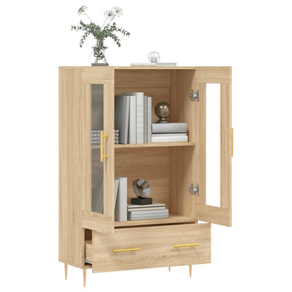 vidaXL Highboard Sonoma Oak 69,5x31x115 cm Engineered Wood