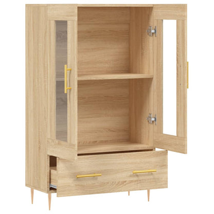 vidaXL Highboard Sonoma Oak 69,5x31x115 cm Engineered Wood
