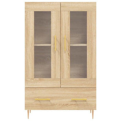 vidaXL Highboard Sonoma Oak 69.5x31x115 cm Engineered Wood