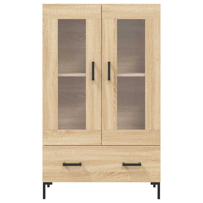 vidaXL Highboard Sonoma Oak 69.5x31x115 cm Engineered Wood
