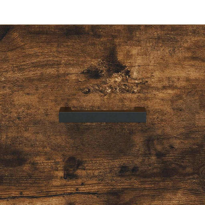 vidaXL Highboard Smoked Oak 69,5x31x115 cm Engineered Wood