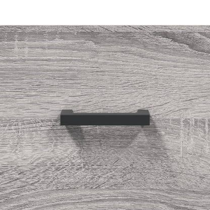 vidaXL Highboard Grey Sonoma 69,5x31x115 cm Engineered Wood
