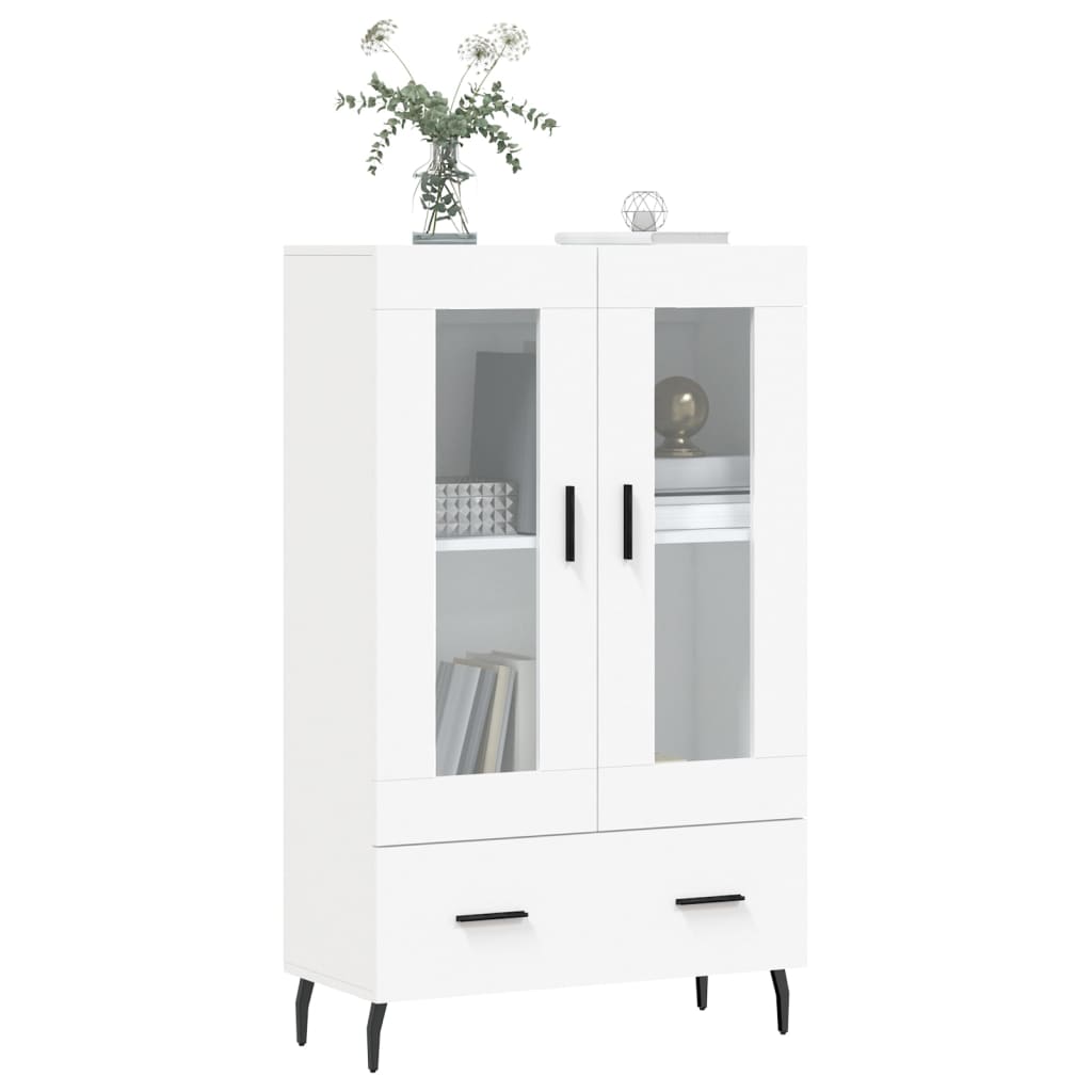 vidaXL Highboard White 69,5x31x115 cm Engineered Wood