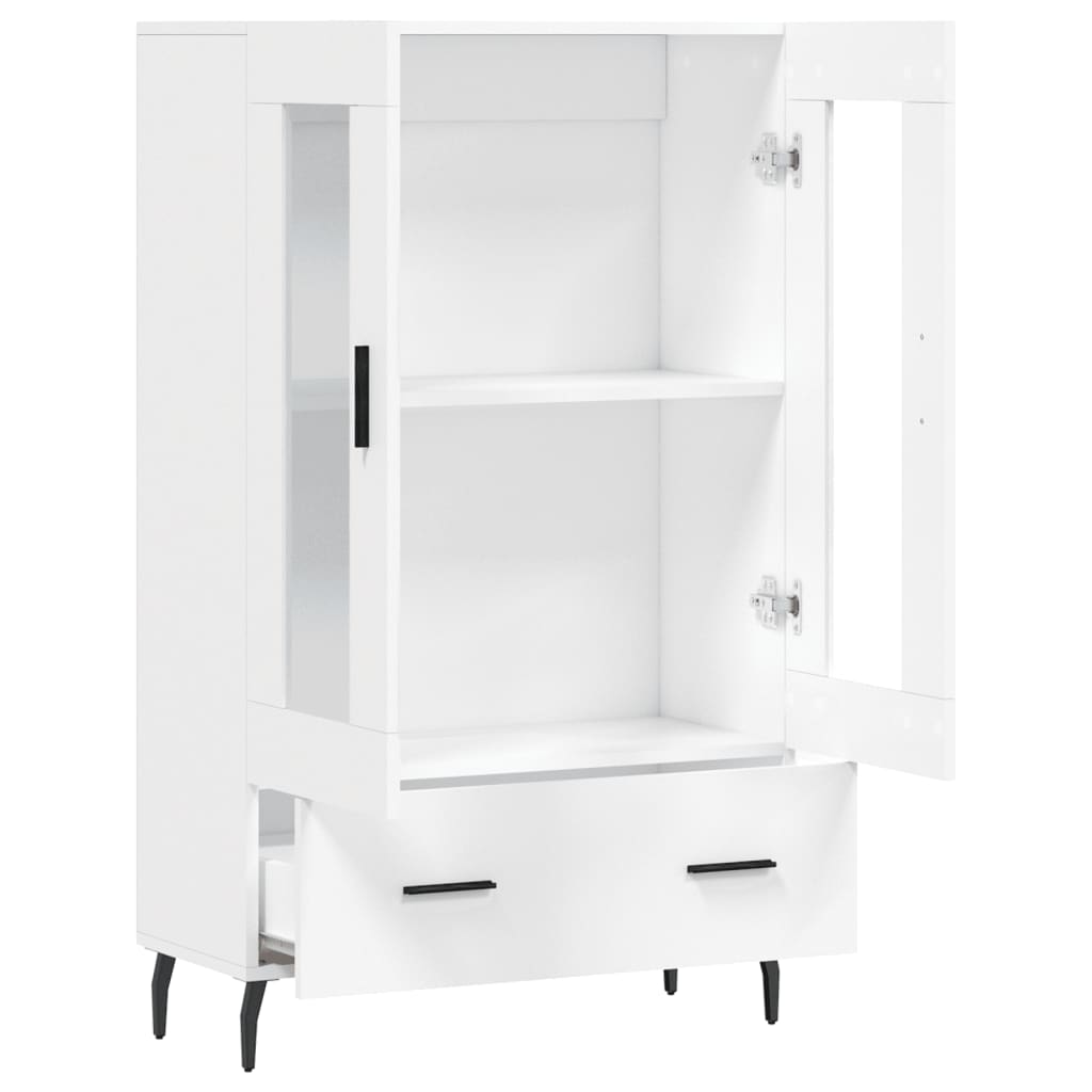 vidaXL Highboard White 69,5x31x115 cm Engineered Wood