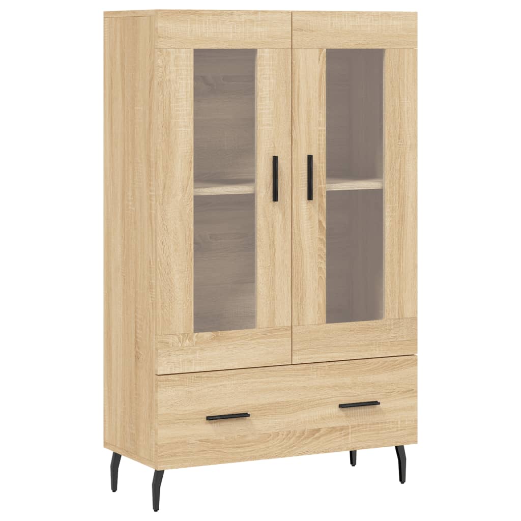 vidaXL Highboard Sonoma Oak 69,5x31x115 cm Engineered Wood
