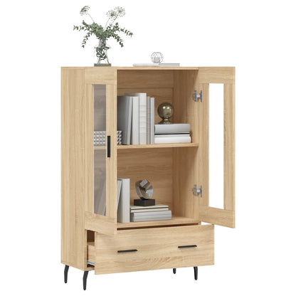 vidaXL Highboard Sonoma Oak 69,5x31x115 cm Engineered Wood