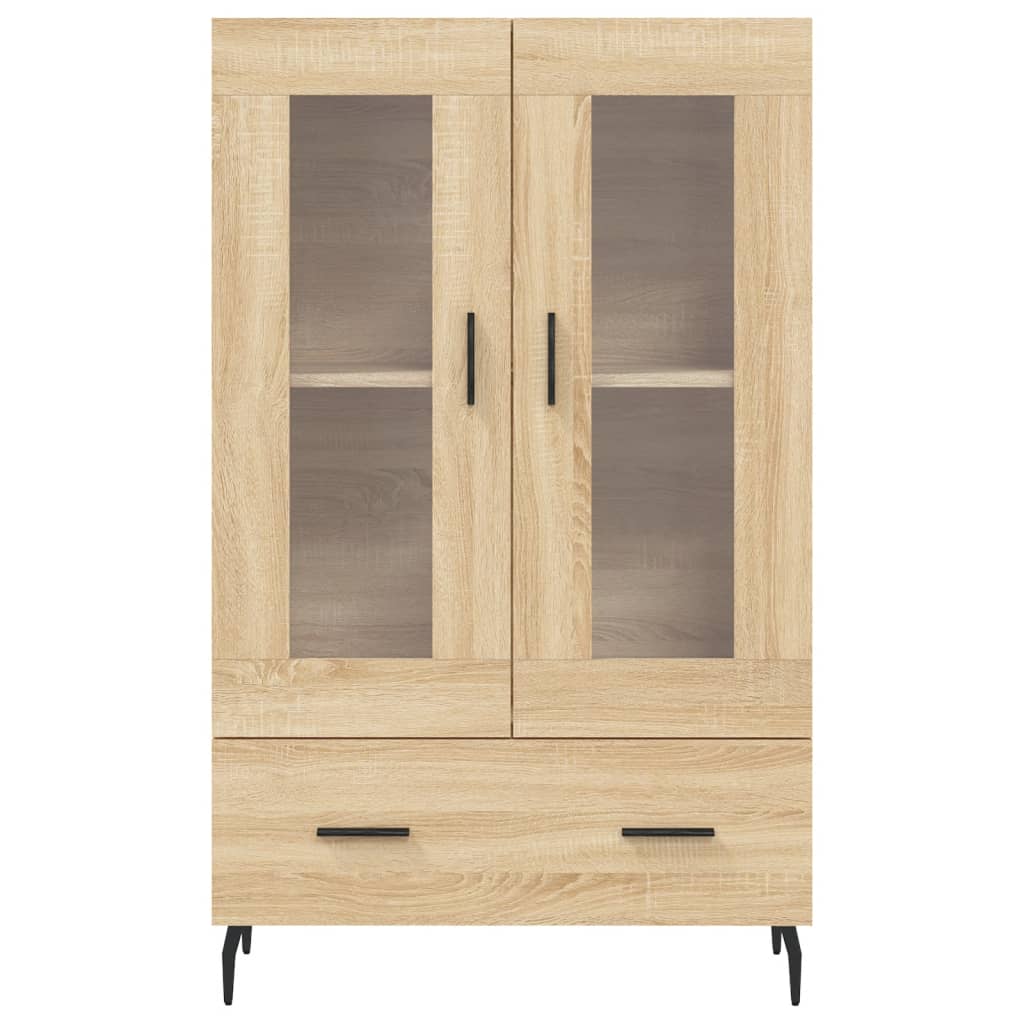 vidaXL Highboard Sonoma Oak 69,5x31x115 cm Engineered Wood
