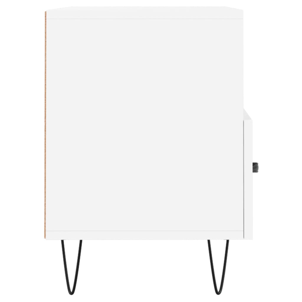 vidaXL TV Cabinet White 80x36x50 cm Engineered Wood
