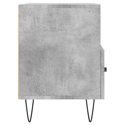 vidaXL TV Cabinet Concrete Grey 80x36x50 cm Engineered Wood